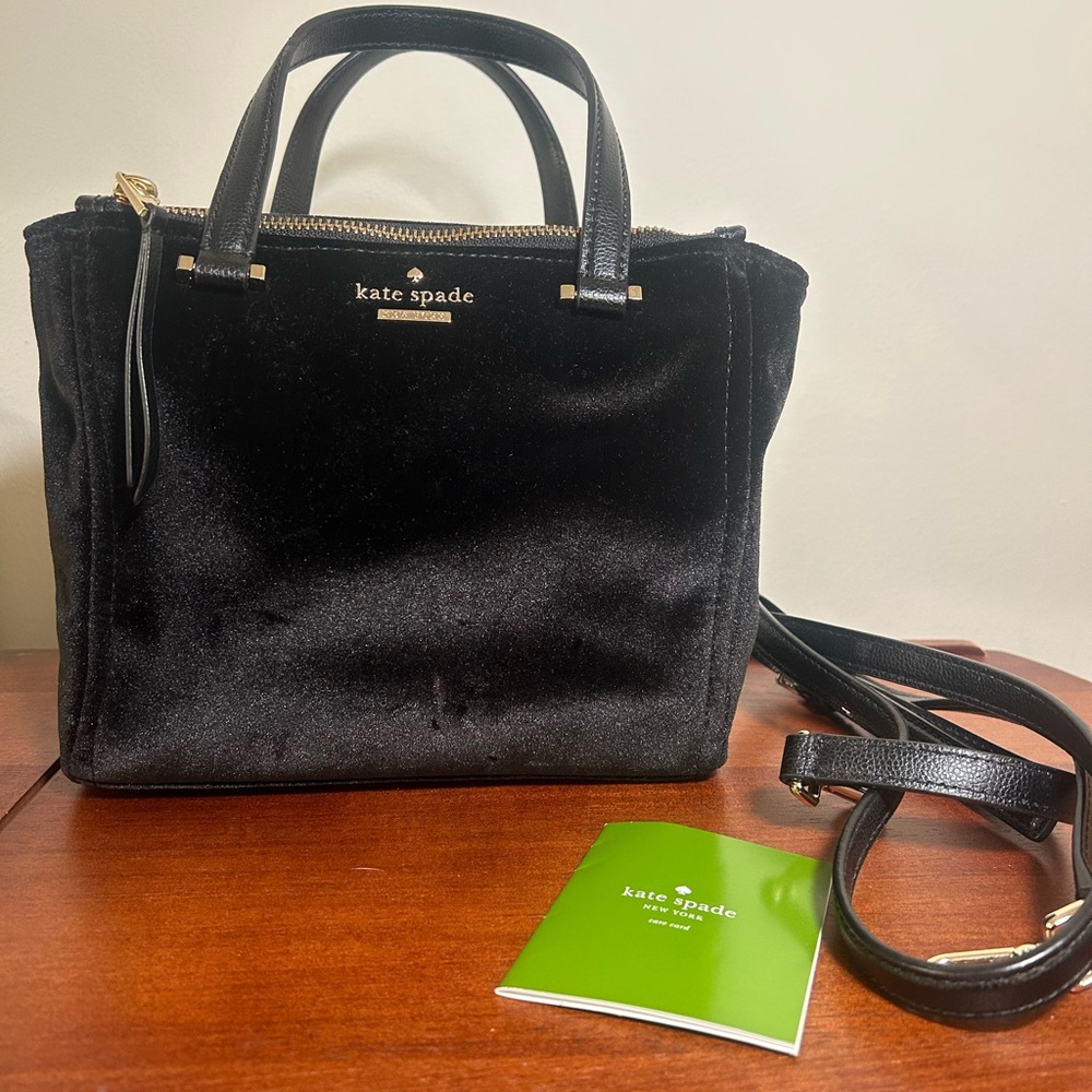 NWOT Kate Spade Black Mini Kona Bag